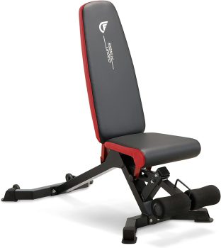 Circuit Fitness 5-Position Utility Weight Bench w/Adjustable Seat