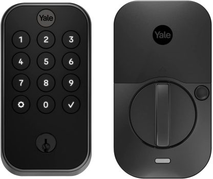 Yale Assure Lock 2 Keypad with Wi-Fi in Black Suede YRD410