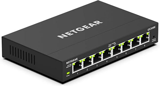 NETGEAR 8-Port PoE Gigabit Ethernet Plus Switch GS308EPP