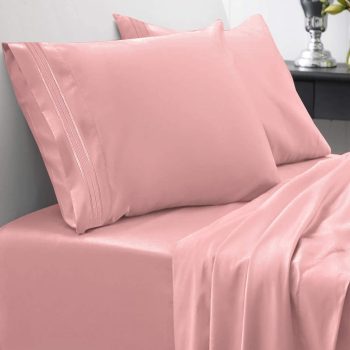 Sweet Home Collection Breathable Luxury Bed Sheets, King Size