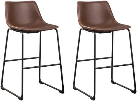 2 Count Signature Design by Ashley Centiar 28.75-in Pub Barstool