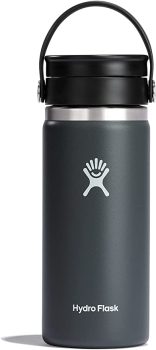Hydro Flask Wide Mouth Bottle with Flex Sip Lid 16-Oz