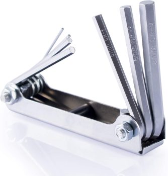 Convy GJ-0053 Folding Hex Key Set Metric 8 Pieces