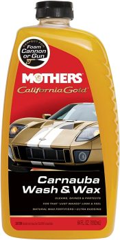 Mothers 05674 California Gold Carnauba Wash & Wax, 64 oz.