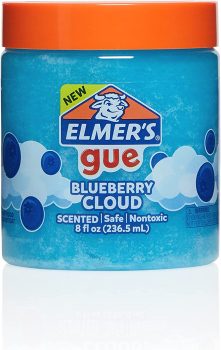 Elmer’s GUE Pre Made Slime Blueberry Cloud Slime Scented 2Ct