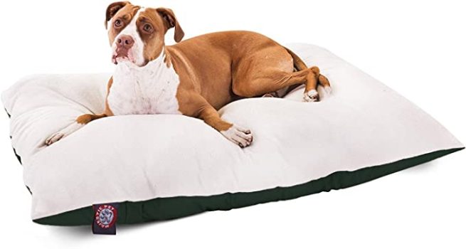 Majestic Pet 36×48 Green Rectangle Pet Dog Bed Large