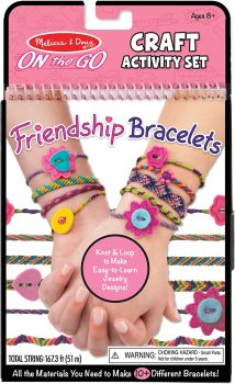 Melissa & Doug On the Go Friendship Bracelet Craft Set