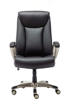 Amazon Basics Bonded Leather Big & Tall Office Desk Chair