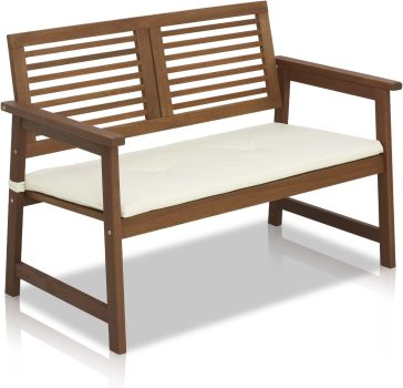 Furinno FG161167 Tioman Hardwood Outdoor Bench