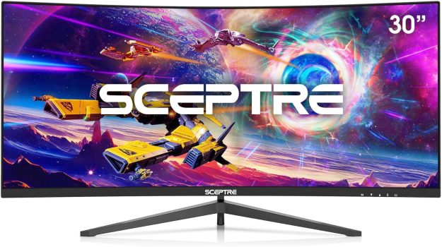 Sceptre 30-inch Curved Gaming Monitor C305B-200UN1