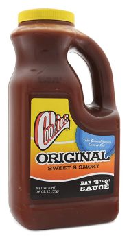 Cookies Original Sweet and Smoky Sauce, 76 Ounce