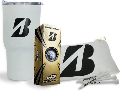 Bridgestone e12 Contact Tumbler & Golf Towel Gift Kit