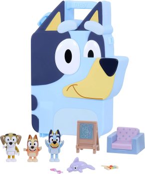 Blueys Deluxe Play & Go Playset with 2.5-3 inch Figures