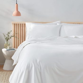 Amazon Aware 100% Organic Cotton 300 Thread Count Duvet Cover Set