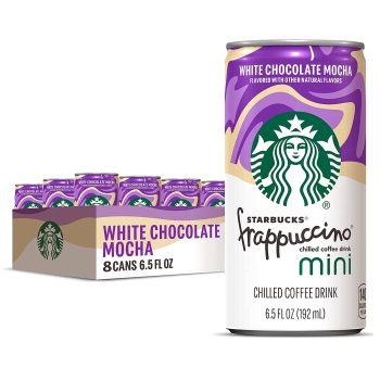 Starbucks Frappuccino Mini White Chocolate Mocha, 6.5oz, 8pk