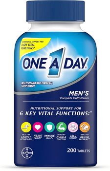 2-Pk One A Day Mens Multivitamin Supplement Tablet 200-Ct