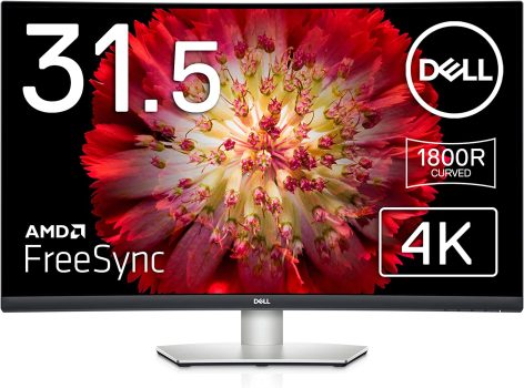 Dell S3221QS 32-inch Curved 4K UHD Monitor