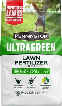 Pennington UltraGreen Lawn Fertilizer, 14lbs, Covers 5000 Sq Ft
