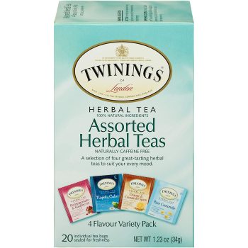 6-Pack Twinings of London Assorted Herbal Tea Bags 20-Ct