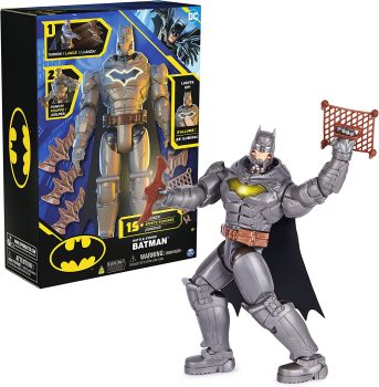 DC Comics Battle Strike Batman 12-in Action Figure 5 Accessories