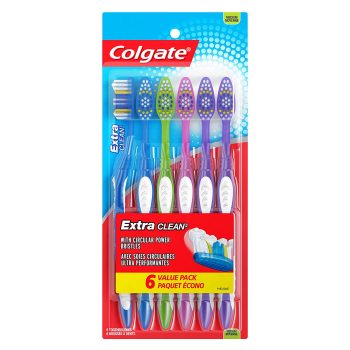 18-Pack Colgate Extra Clean Toothbrush, Medium Toothbrush