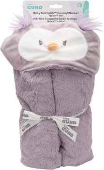 GUND Baby Lil’ Luvs Hooded Blanket, Quinn Owl