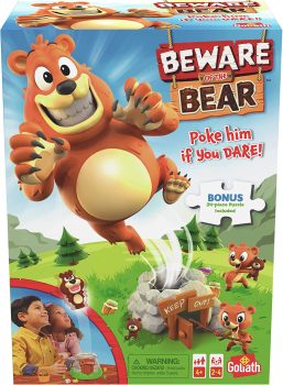 Goliath Beware of The Bear Game Poke 24-Piece Puzzle 919582