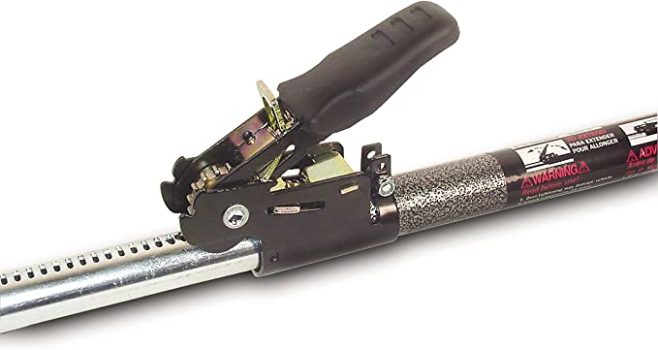 Keeper Ratcheting Cargo Bar, Adjustable From 40 to 70-in