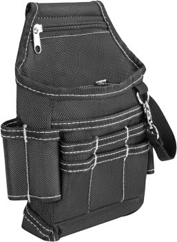 Amazon Basics Medium Tool Pouch with 11 Pockets and 8 Loops