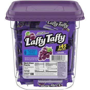Laffy Taffy Candy, Grape 145 Pieces