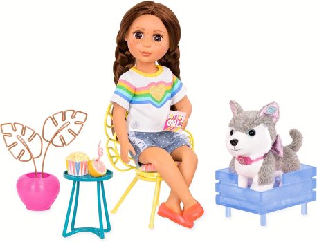 GG Home Porch Set Glitter Girls Dolls Doll House Playset
