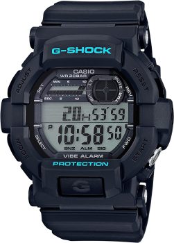 Casio GD350-1CR Watch G-Shock Vibration Alarm Black