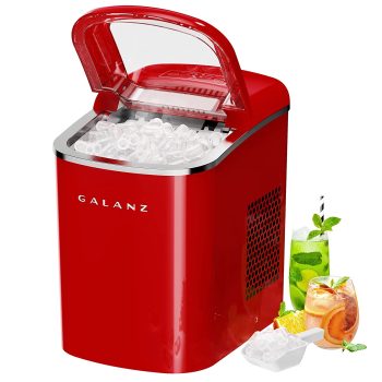 Galanz Portable Countertop Electric Ice Maker Machine 2.1 Liters