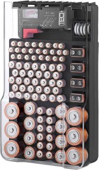 The Battery Organizer 93-Battery Storage Case TBO1531
