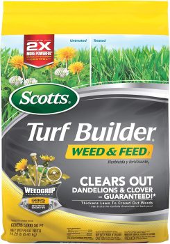 Scotts Turf Builder Weed and Feed 3 Fertilizer 14.29 lbs
