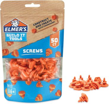 Elmer’s Build It Screw Canister, 50 Count