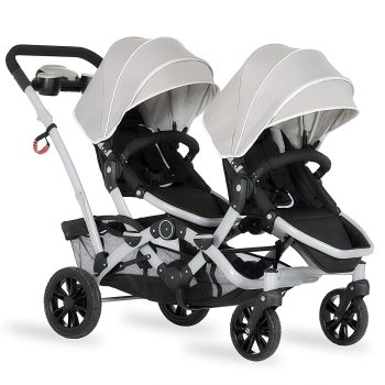 Dream On Me Track Tandem Stroller- Face to Face Edition