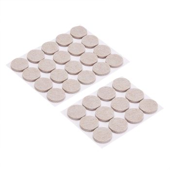 32-Pcs Amazon Basics Round Felt Furniture Pads 1-inch