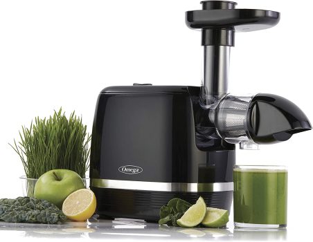 Omega Juicer H3000R Slow Masticating Extractor 150-Watt