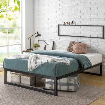ZINUS Abel Metal Platform Bed Frame Mattress Foundation Full