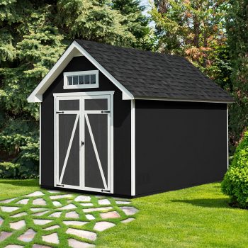 Handy Home Products Trident 8×12 Do-it-Yourself Wooden Storage Shed