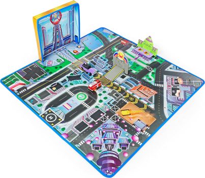 Paw Patrol True Metal Adventure City Movie Play Mat Set