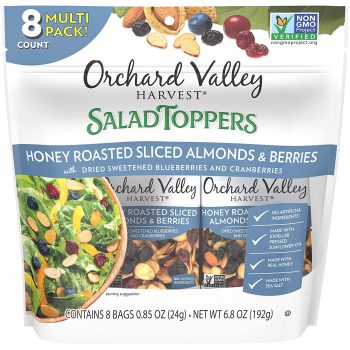 8Pk Orchard Valley Harvest Sliced Almonds and Berries Salad Toppers