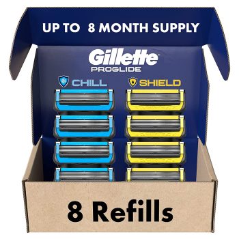 8 Count Gillette Mens Razor Blade Refills