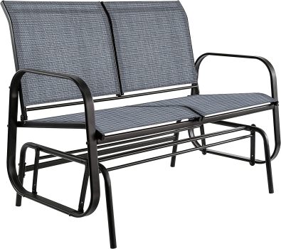 Amazon Basics Outdoor 2-Person Patio Sling Glider Chair