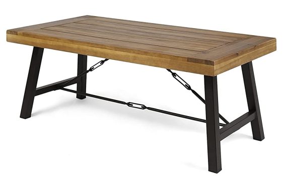 Christopher Knight Home Catriona Outdoor Acacia Wood Coffee Table