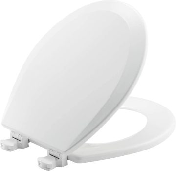 BEMIS 500EC 390 Toilet Seat with Easy Clean & Change Hinges