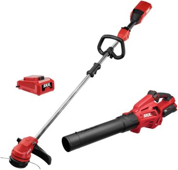 SKIL PWR CORE 40 2-Piece 40-Volt Cordless Power Equipment Combo Kit
