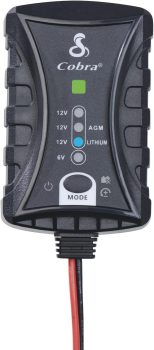 Cobra 2A 6V/12V Battery Charger & Maintainer