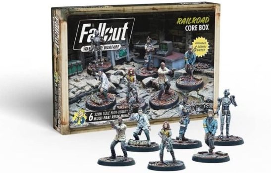 Modiphius Fallout Wasteland Warfare Railroad Core Box